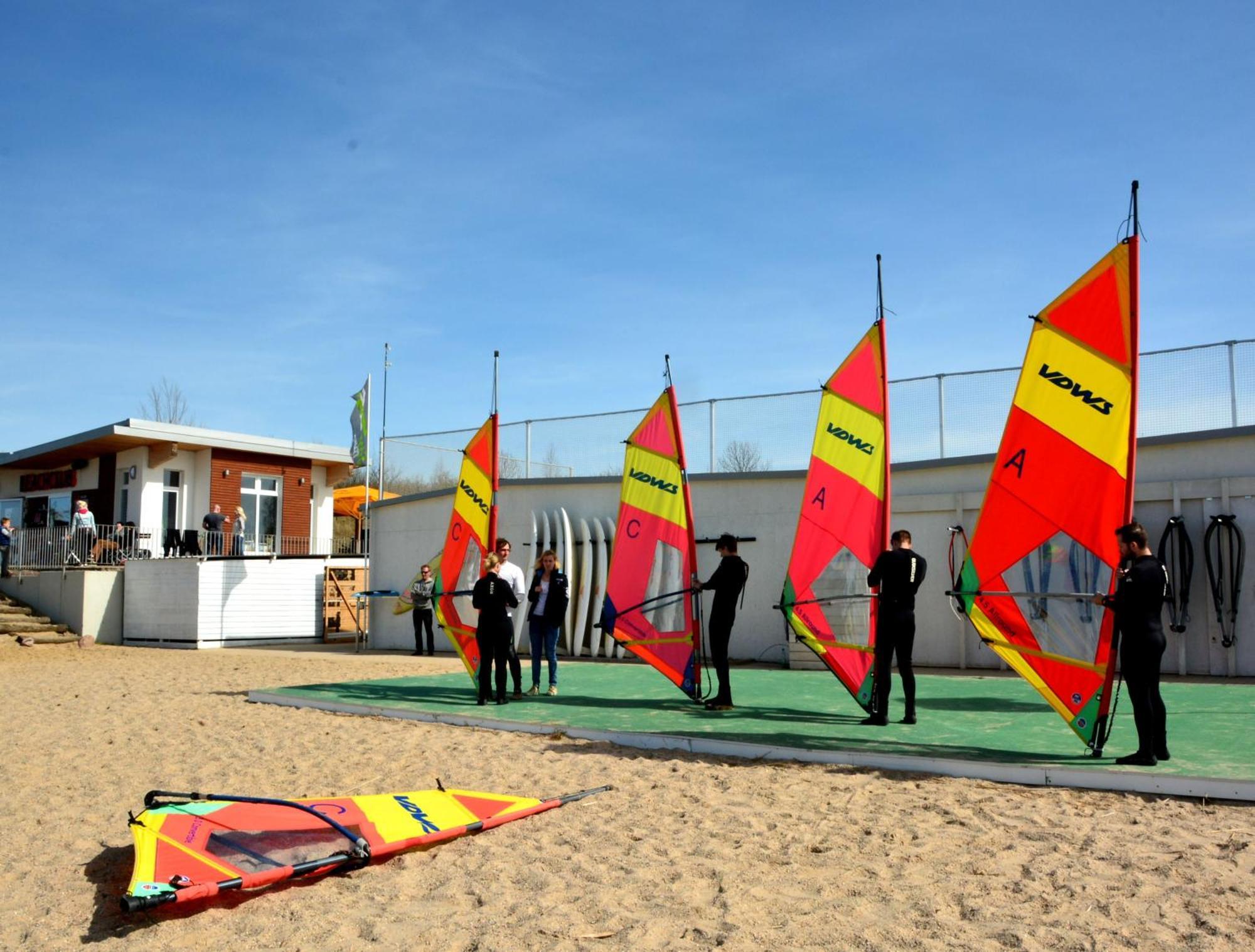 All-On-Sea Camp & Sport Resort Leipzig Am Schladitzer See Rackwitz Eksteriør billede