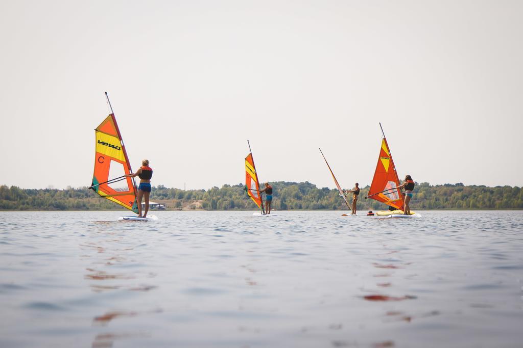 All-On-Sea Camp & Sport Resort Leipzig Am Schladitzer See Rackwitz Eksteriør billede